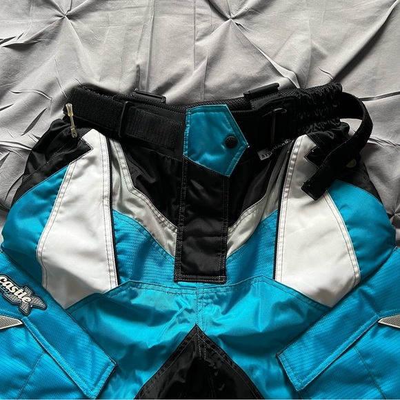 Women’s size small blue black and White Castle X snowmobile pants size small - Picture 4 of 9
